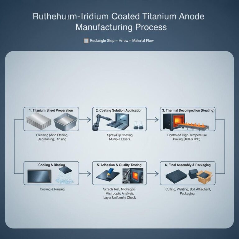 Ruthenium Iridium Coated Titanium Anode: A Guide to Manufacturing and ...