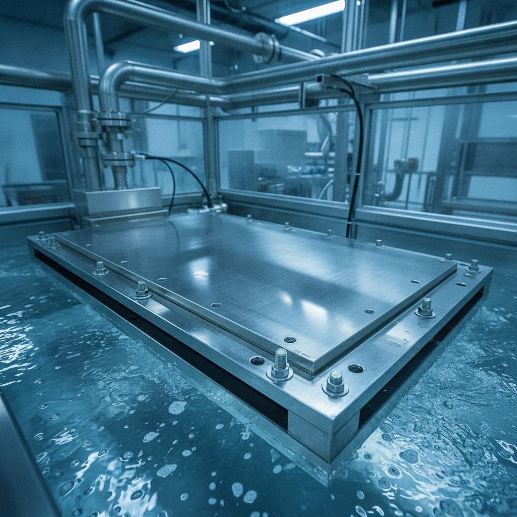 custom titanium anode plate